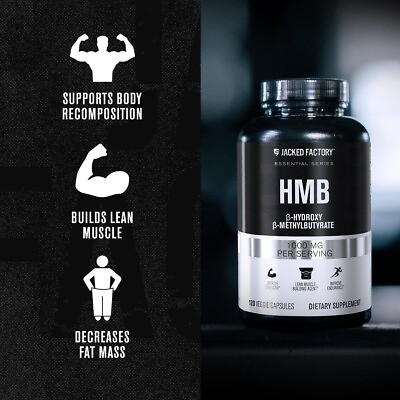 #ad Essentials HMB Capsules HMB Supplements for Lean Muscle Growth Prevent Muscle120 $16.45