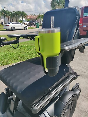 #ad Cup Holder Designed for Permobil Power Wheelchairs $24.99