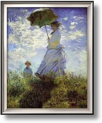 #ad Monet Diamond Painting Kits Woman with a Parasol 5D Painting with Diamond Art G $11.40