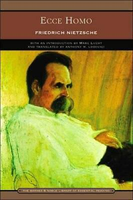 #ad Ecce Homo Library of Essential Reading Hardcover By Friedrich Nietzsche GOOD $6.17