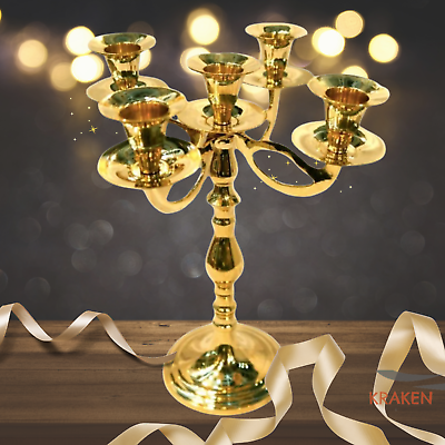 #ad Bronze Candle Holder for 5 Candles Holder Bronze Candlestick Home Decor Holder $103.50