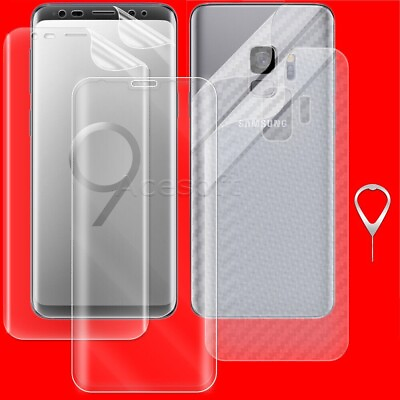 #ad Premium Real FrontBack Screen Protector Flim for Samsung Galaxy S9 SM G960U USA $45.99