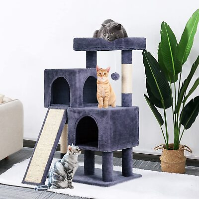 #ad 36quot; Cat Tree Cats Cat Tower W Scratching Posts Multi Level Cat Furniture Condo $55.99