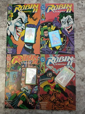 #ad Robin II The Jokers Wild #1 3 #2 Variant Cover Set Of 4 1st Print NM DC Dixon C $34.95