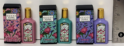 #ad GUCCI FLORA GORGEOUS Gardenia Jasmine Magnolia EDP 0.16 oz PICK YOUR SCENT $23.99