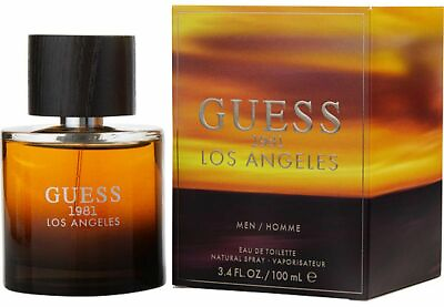 #ad Guess 1981 Los Angeles by Guess cologne for men EDT 3.3 3.4 oz New in Box $21.54
