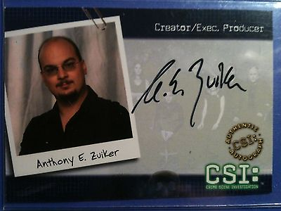 #ad CSI series 2 autograph card B11 Anthony E. Zuiker Creator Exec. Producer $7.00