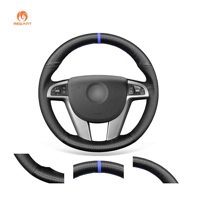 #ad MEWANT DIY PU Leather Carbon Fiber Steering Wheel Cover for Pontiac G8 2008 2009 $38.90