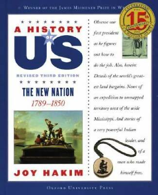 #ad A History of US: The New Nation: 1789 1850 A History of US Book Four GOOD $3.98