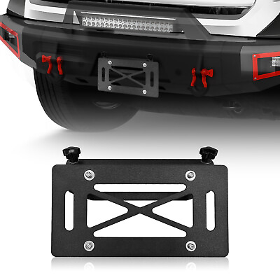 #ad Heavy Duty Universal Front License Plate Frame for 10quot; Hawse Fairlead Mount $8.82