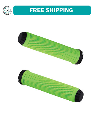 Spank SPIKE Grip 30 Green Bar End Tapers To Support Little Finger Bike Grip $25.12