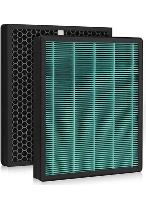 #ad 2 Pack HEPA Air Purifier Filter Carbon Filter $19.99