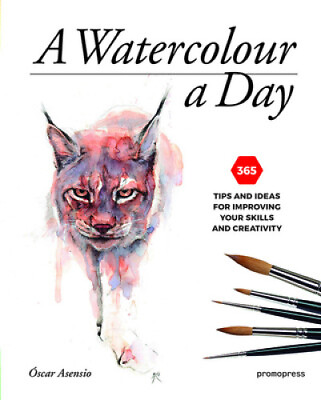 #ad A Watercolour a Day: 365 Tips and Ideas for Improving Your Skills and Creativity $27.77