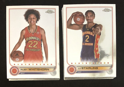 #ad 2022 Topps Chrome Basketball McDonald#x27;s All American Cards Singles You Pick $1.00