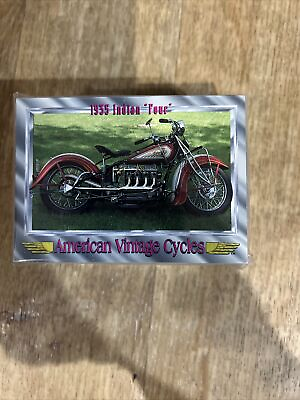 #ad American Vintage Cycles 1992 Motorcycle Trading Card Set of 100 $8.95
