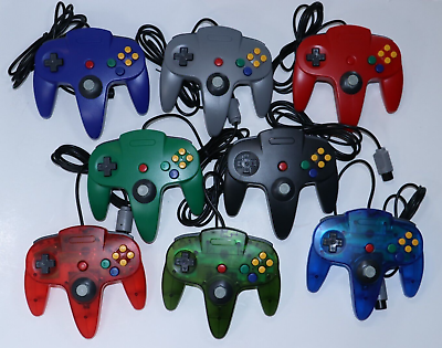 #ad Nintendo 64 N64 Controller Video Game Console Gamepad Joystick Joypad Wired $16.77