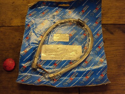 #ad NOS VENHILL 3H0400 400MM STAINLESS BRAKE HOSE PIPE LINE 1 8 BSP FEMALE FITTINGS GBP 23.99