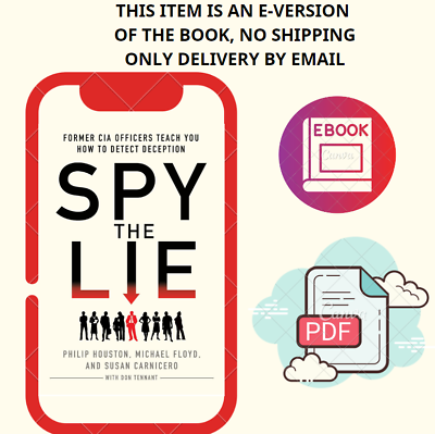 #ad Spy the Lie: Former CIA Officers Teach You How to Detect Deception by Michael Fl $5.59
