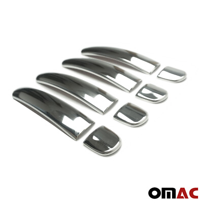 #ad Car Door Handle Cover Protector for VW Tiguan 2009 2017 Steel Chrome 8 Pcs $59.90