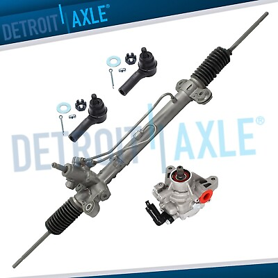 #ad Complete Power Steering Pump Rack and Pinion Tie Rods for 2007 2011 Honda CR V $275.33
