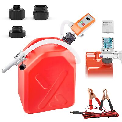 #ad Automatic Fuel Transfer Pump Battery powered with Auto stop Sensor AA Batter... $80.39