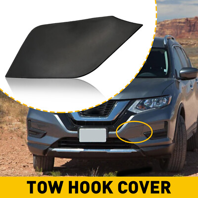 #ad Front Bumper Tow Hook Cover Cap For Nissan Rogue 2017 2018 2019 2020 Accessories $11.39