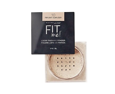 #ad Maybelline New York Fit Me Loose Finishing Powder #10 Fair Light Free US Ship $10.44