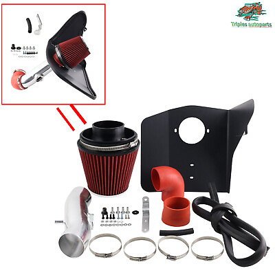 #ad Cold Air Intake System Induction Heat Shield Kit For 10 11 Chevy Camaro 3.6L V6 $89.44
