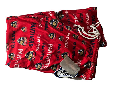 #ad Florida Panthers Women XL 16 18 Scatter Pattern NHL SOFT Pajama Pants NWT $35.00