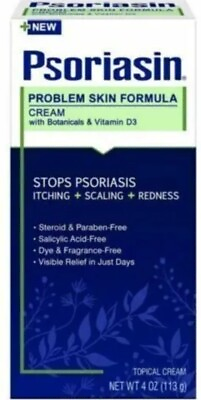 #ad Psoriasin Daytime Skin Relief Topical Cream with Botanicals amp; Vitamin D NEW $19.99