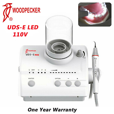 #ad Woodpecker Dental UDS E LED Ultrasonic Piezo Scaler Handpiece 8 Tips $323.99