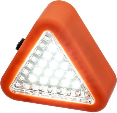 #ad 200 Lumen 3 Mode Triangle Safety Work Light Magnetic Emergency Light $9.99