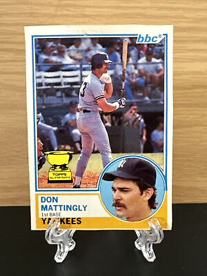 #ad 1987 Baseball Cards Magazine Repli cards #793 Don Mattingly RATED ROOKIE NM MT $12.99