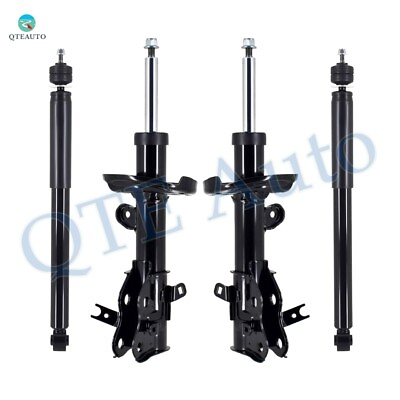 #ad Set Front Suspension Strut Rear Shock To 2013 2015 Acura ILX Monotube Perform $177.35