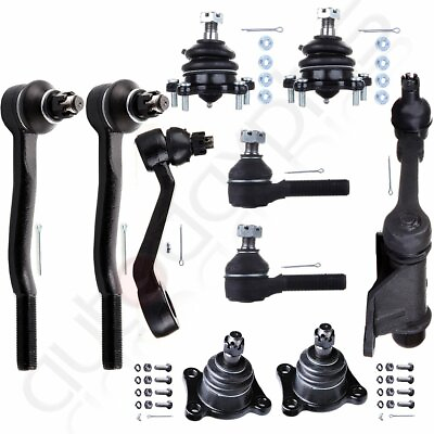 #ad 10pcs Front Suspension Ball Joints Tie Rods Set for 1989 1994 Toyota 4Runner 4x4 $77.89