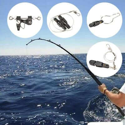 #ad Universal Release Clip Outrigger Line Releases Mast Trolling Leader Snap $7.32