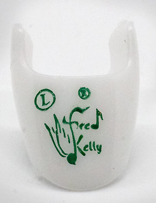 #ad Fred Kelly Picks D7FF L 3 Delrin Freedom Finger Pick Large Guitar Pick White P $19.22