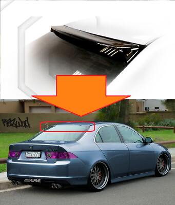 #ad for Acura TSX Spoiler Rear Window Roof Deflector 2003 07 Honda Accord CL7 CL9 $178.00