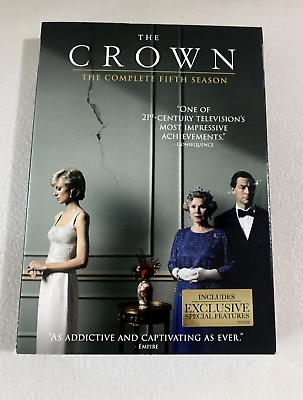 #ad New The Crown Season 5 DVD Imelda Staunton Jonathan Pryce Lesley Manville $12.95