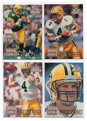 #ad Football Card 1994 Brett Favre 82 83 84 85 Set NFL Green Bay Packers Vtg $3.49