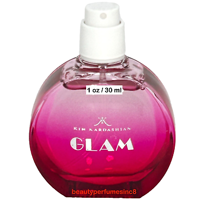 #ad Kim Kardashian GLAM Perfume EDP for Women 1 oz 30 ml New no Box $8.99
