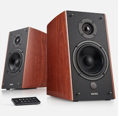 #ad Edifier: R2000DB Powered Speakers w Bluetooth Wood Brown $250.00