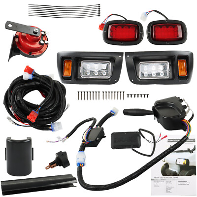 For Club Car DS Carts 1993 UP Golf Cart LED Headlight and Tail Light Kit $117.49