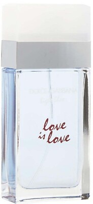 #ad Light Blue Love is Love by Dolce amp; Gabbana for her EDT 3.3 3.4 oz New Tester $32.12