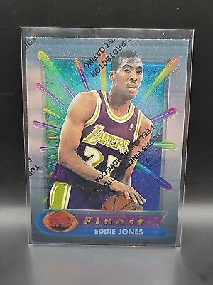 #ad 1994 95 Finest Eddie Jones Rookie #323 $1.95