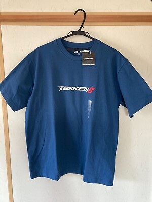 #ad UNIQLO UT Fighting game Legends TEKKEN T shirt BLUE M 4XL w tags from Japan $32.39