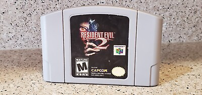 #ad Resident Evil 2 RE2 Nintendo 64 N64 Capcom Authentic and Tested FREE SHIP $58.99