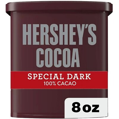 #ad Zero Sugar Hershey#x27;s 100% Cacao Special Dark Dutched Cocoa Powder 8 oz Hersheys $8.99