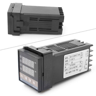 #ad 110V 240V Alarm PID CI00FK07 Temperature Control set Max 40A SSR Thermocouple $20.34