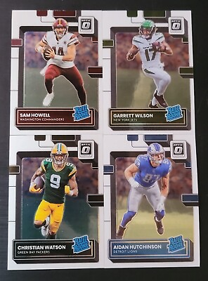 #ad 2022 Optic Football RATED ROOKIE BASE 201 300 You Pick the Card $1.25